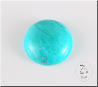 CABOCHON HOWLITE TURQUOISE 15